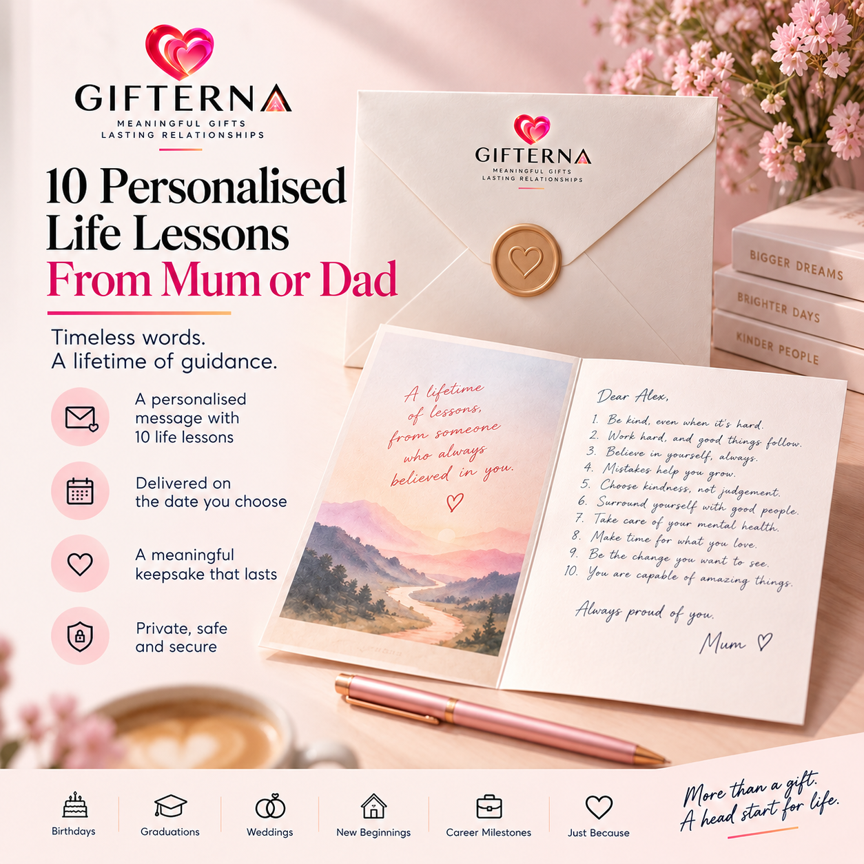 10 Personalized Life Lessons From Mum or Dad